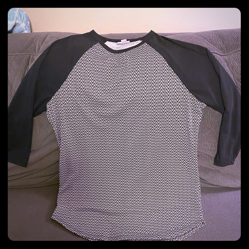 LulaRoe Randy Black and White